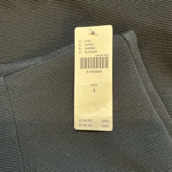 Maeve by Anthropologie Ruffled Pencil Skirt Black Size 4 NWT - Picture 8 of 11